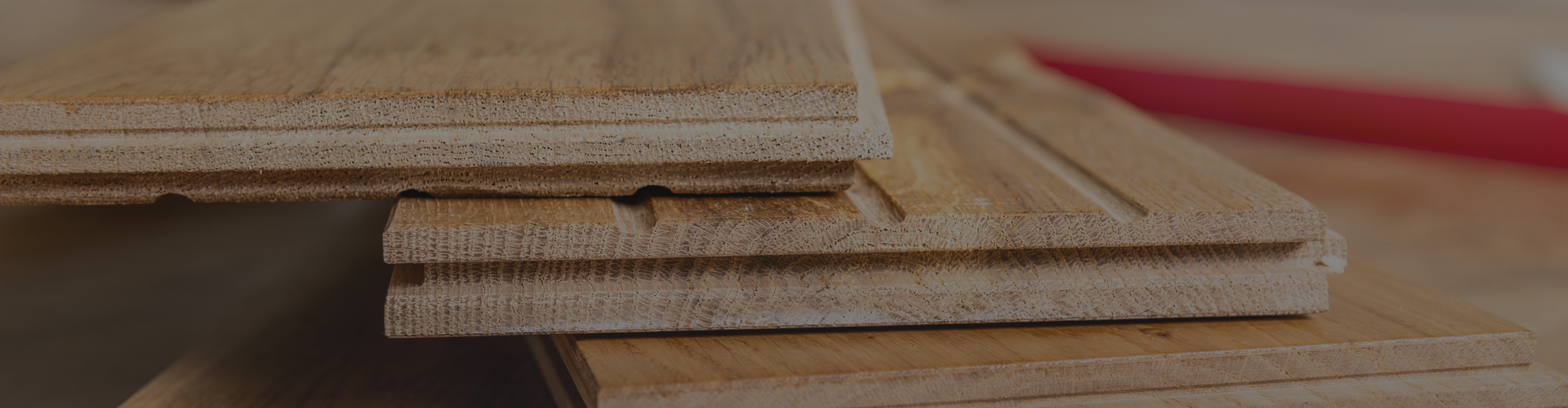 Hardwood closeup with tools. 